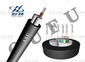 80/120 MINI ADSS 2-12 core optic fiber cable  ASU mini Adss